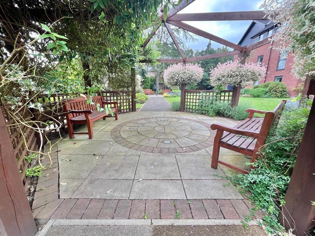 Patio view, garden