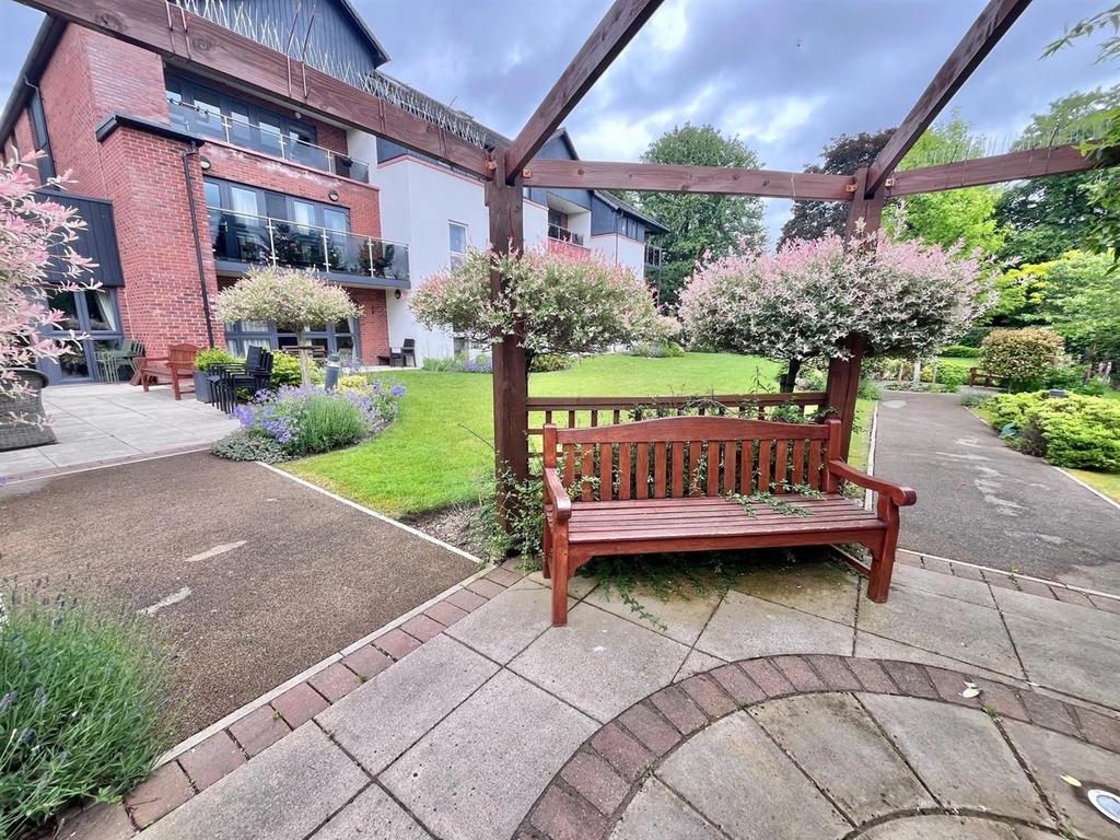 Patio view, garden
