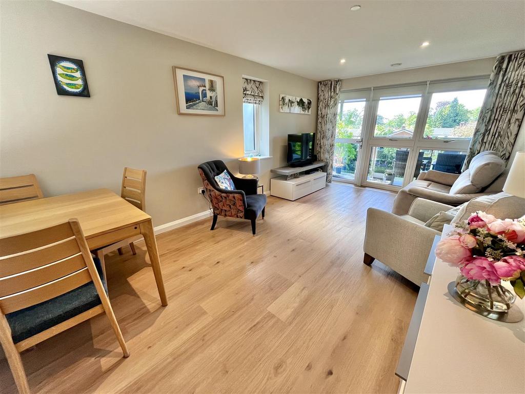 Open-plan living area, open plan living