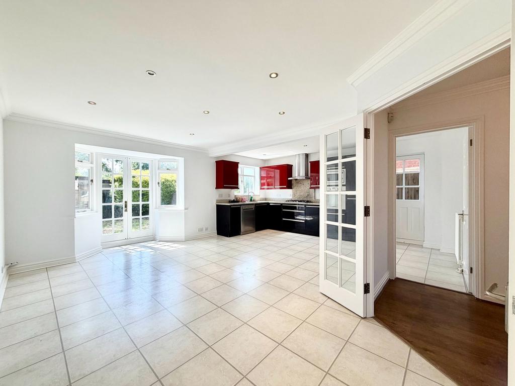 Kitchen, open plan living