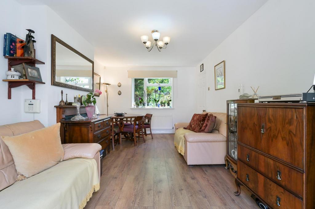 Open-plan living area