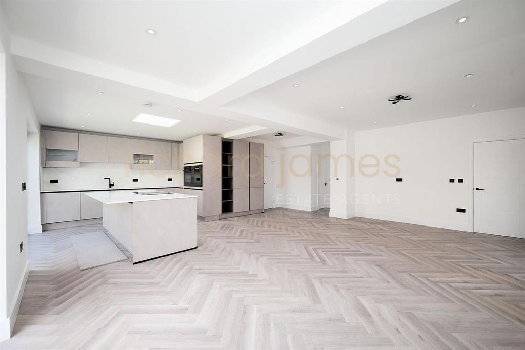 Kitchen, open plan living