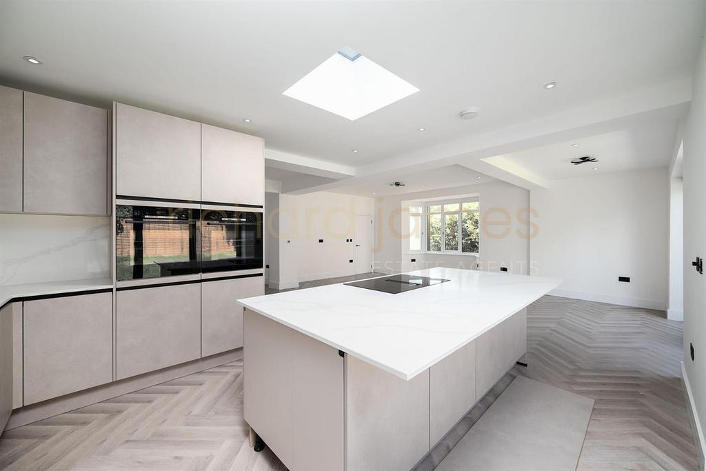 Kitchen, open plan living