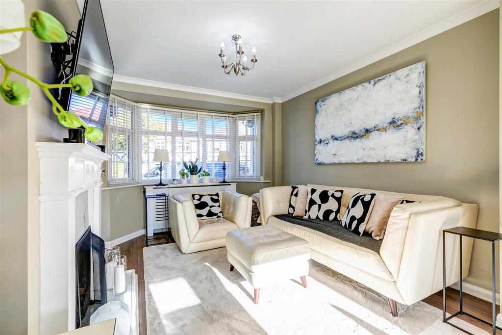 Living room, fireplace
