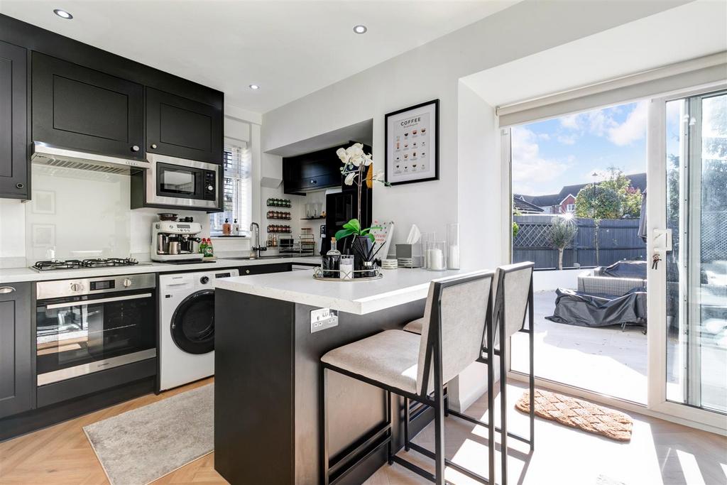 Kitchen, open plan living