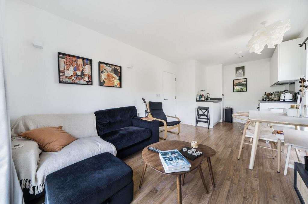 Open-plan living area, open plan living