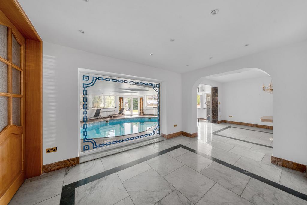 Swimming pool area, swimming pool