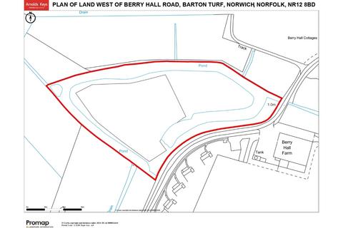 Farm land for sale, 1.82 Ha (4.50 Ac) Amenity Land, Berry Hall Road, Barton Turf, Norwich, Norfolk, NR12