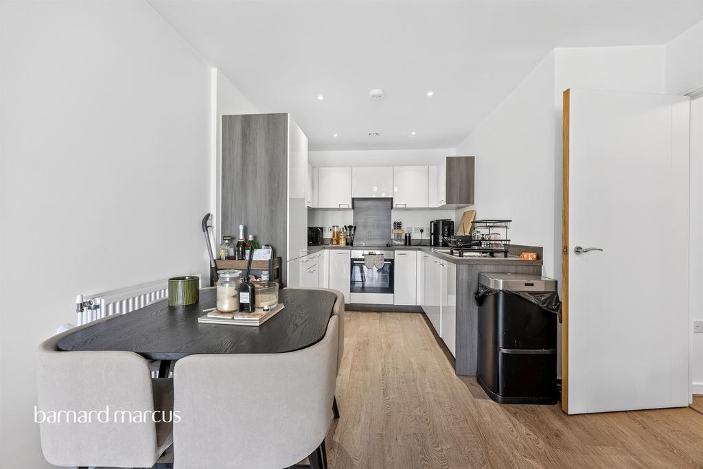 Open-plan living area