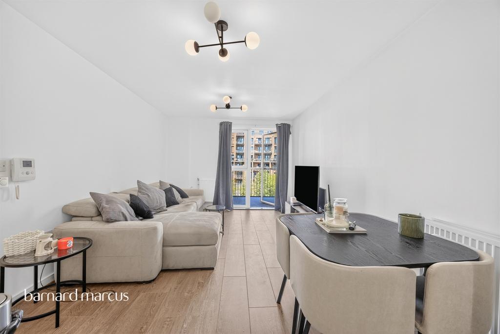 Open-plan living area, open plan living