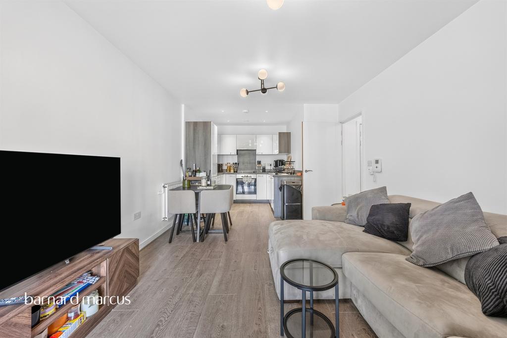 Open-plan living area, open plan living
