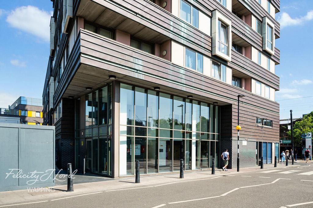 Apartment building facade, block of apartments