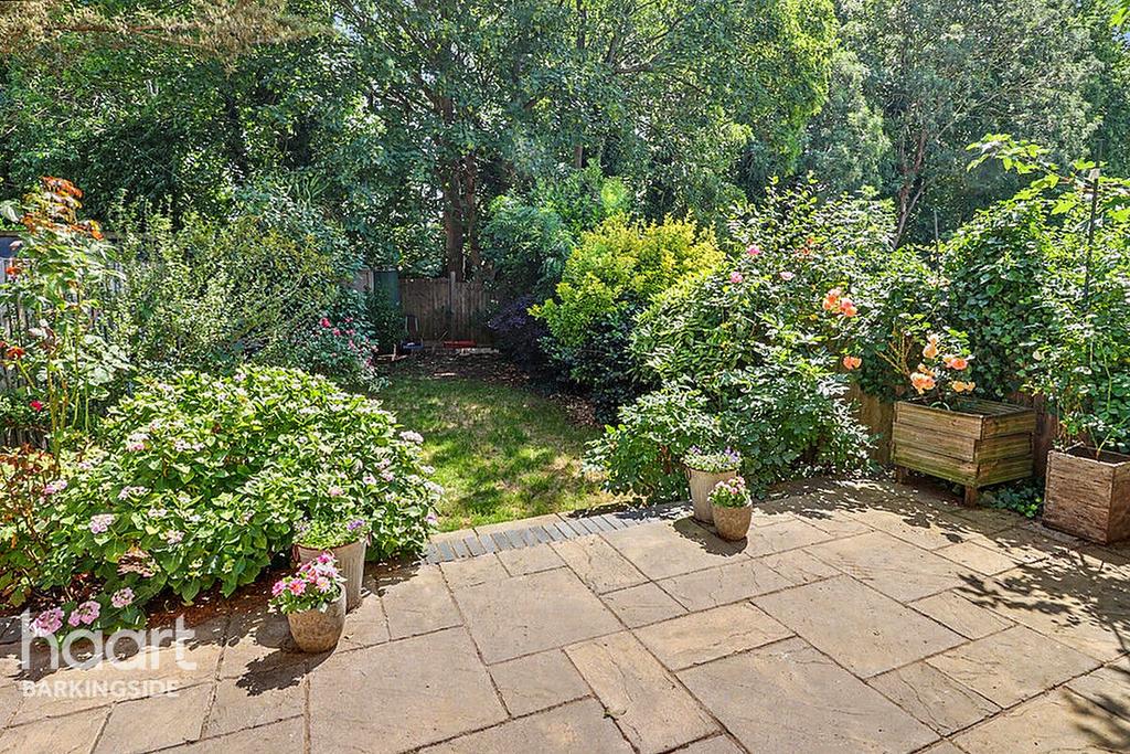 Patio view, garden