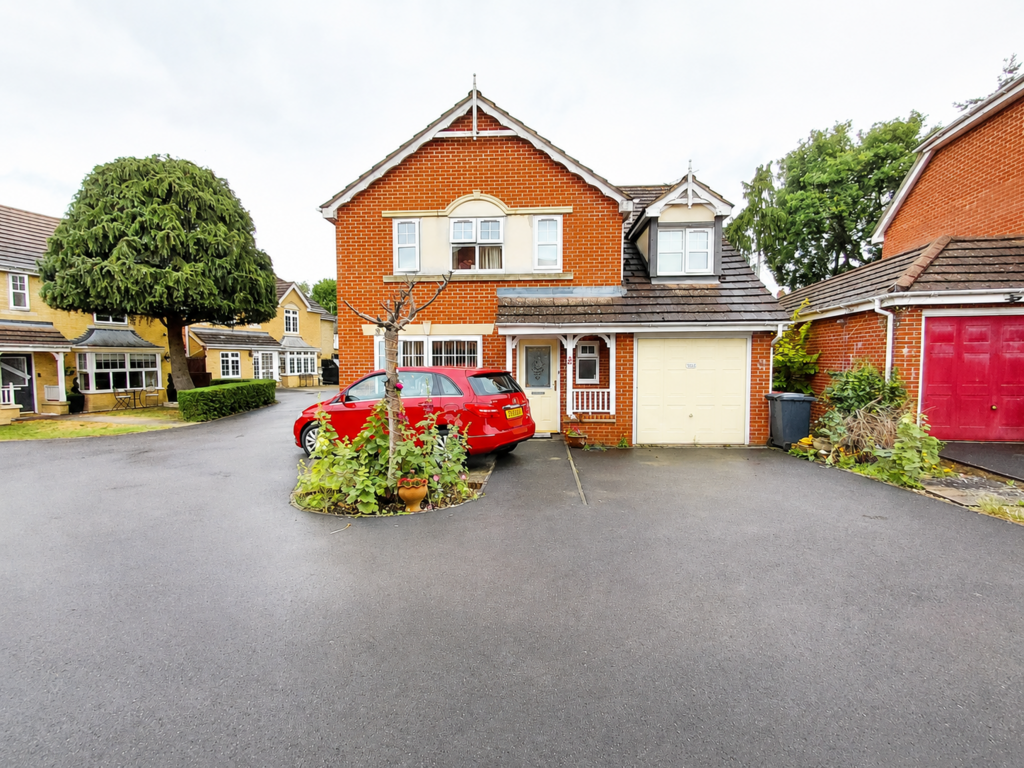 House exterior, off-street parking