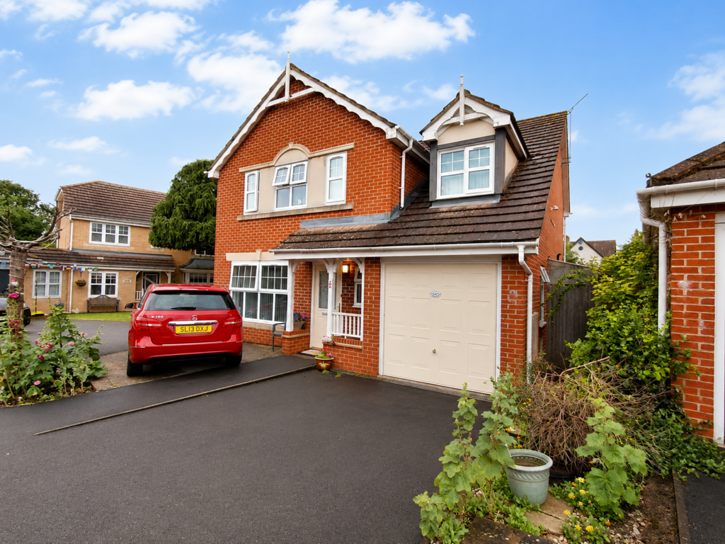 House exterior, off-street parking