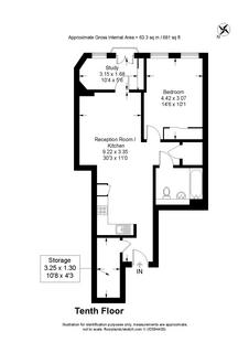 1 bedroom flat for sale, Hartley Apartments, Perceval Square, College Road, Harrow, HA1