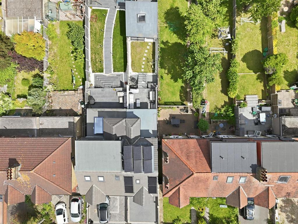 Aerial view, land