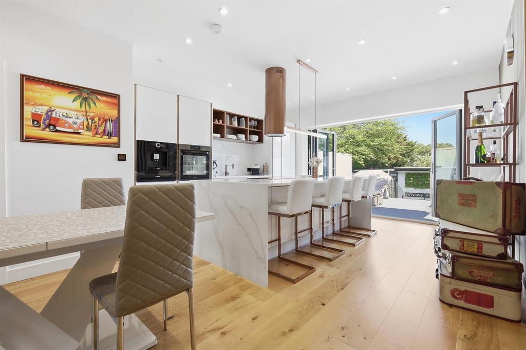 Open-plan living area, open plan living