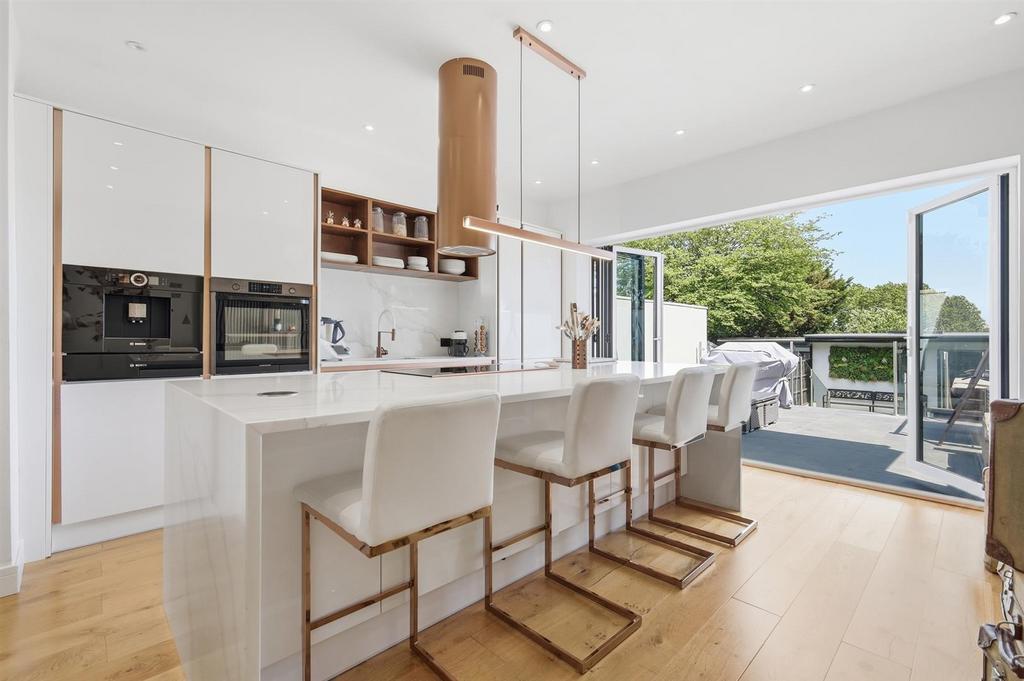 Open-plan living area, open plan living