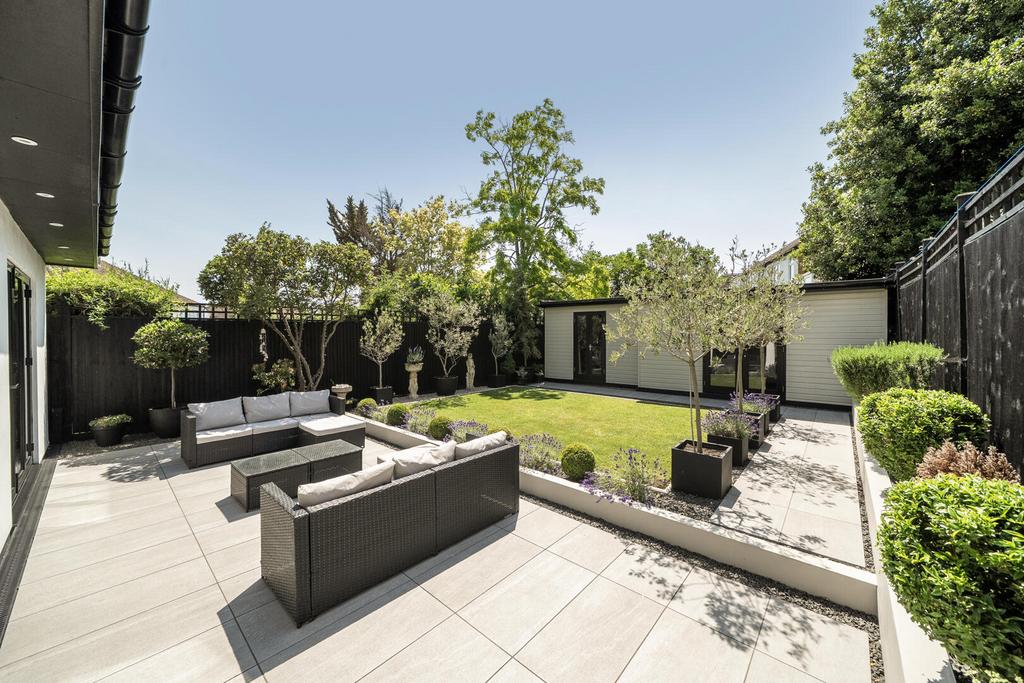 Patio view, garden