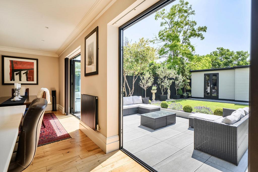 Open-plan living area
