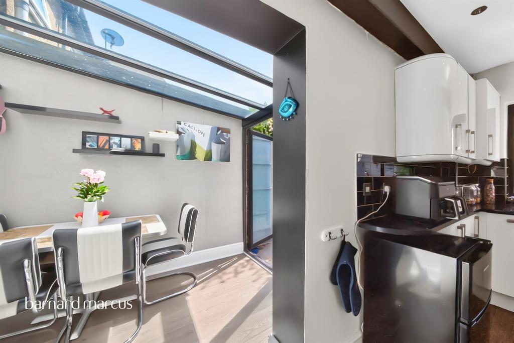 Open-plan living area