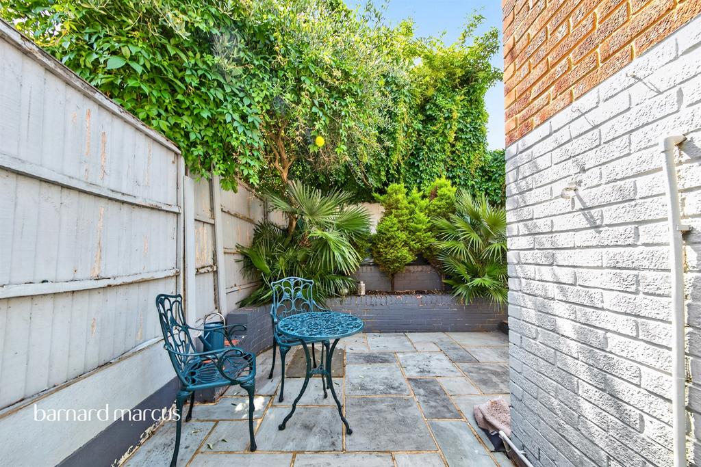 Patio view, garden