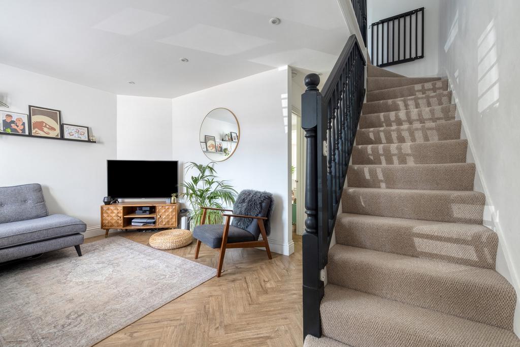Open-plan living area