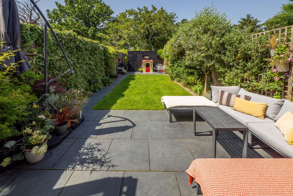 Patio view, garden