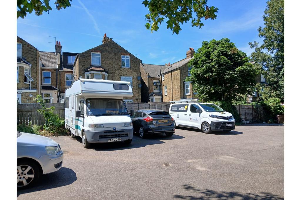 Driveway view, off-street parking