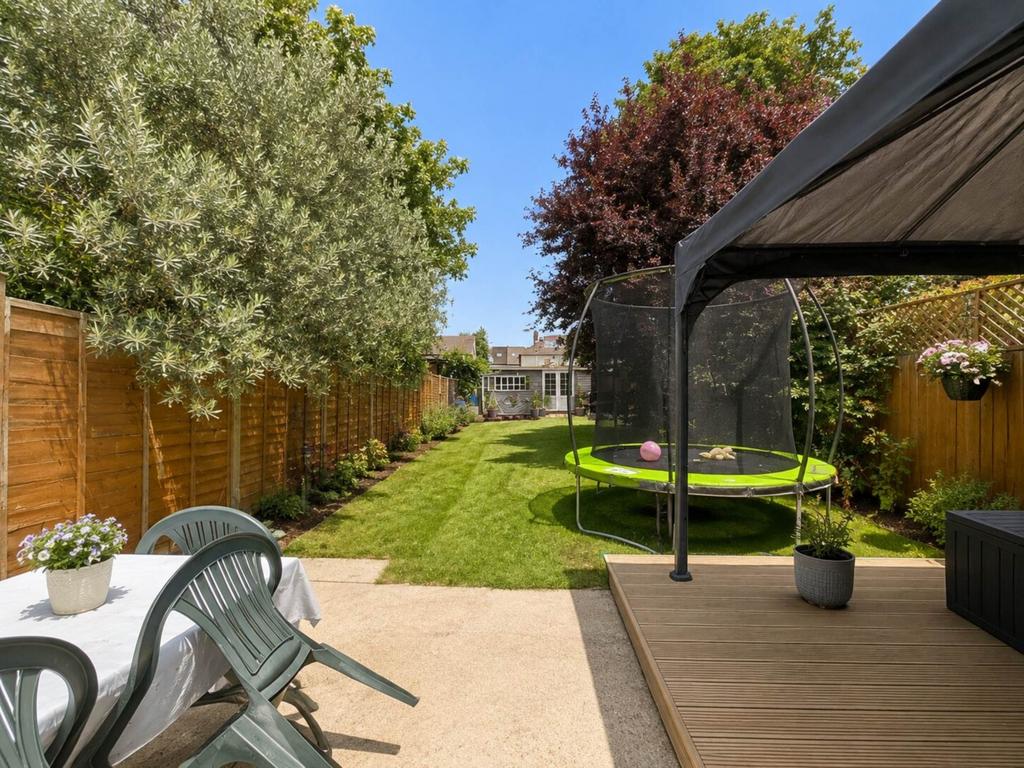 Patio view, garden