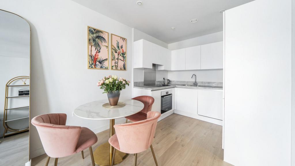 Open-plan living area