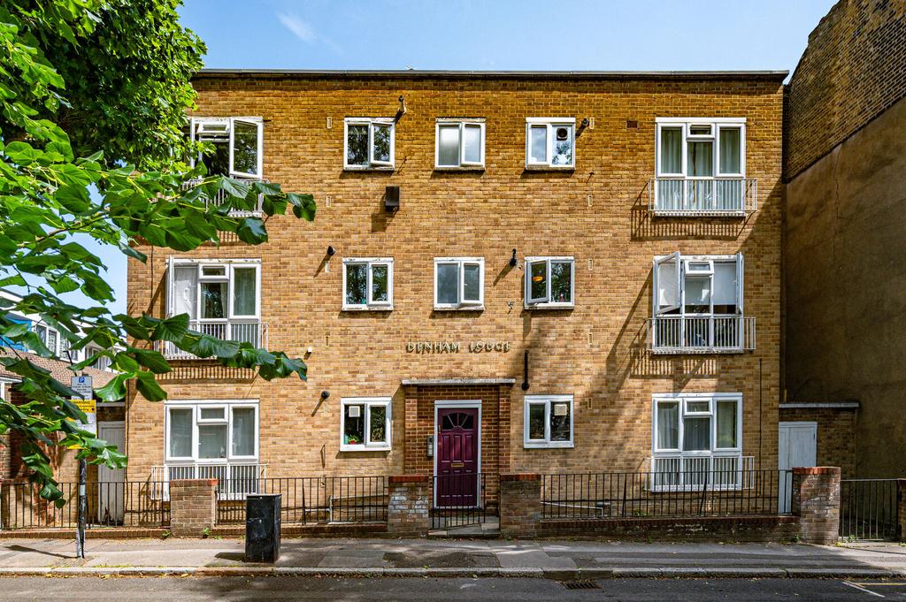 Apartment building facade, block of apartments