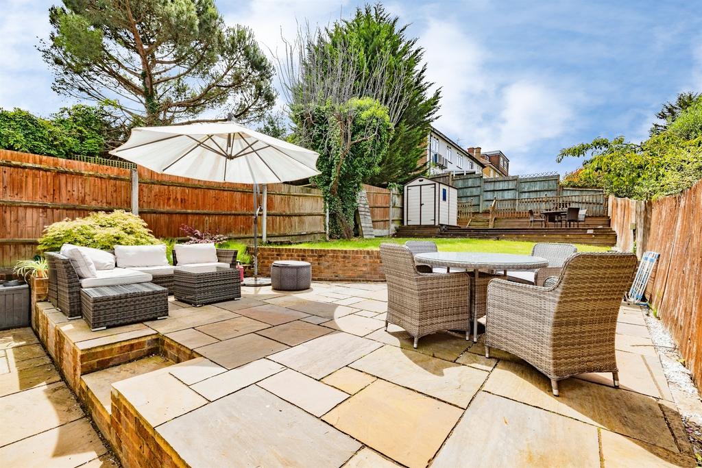 Patio view, garden