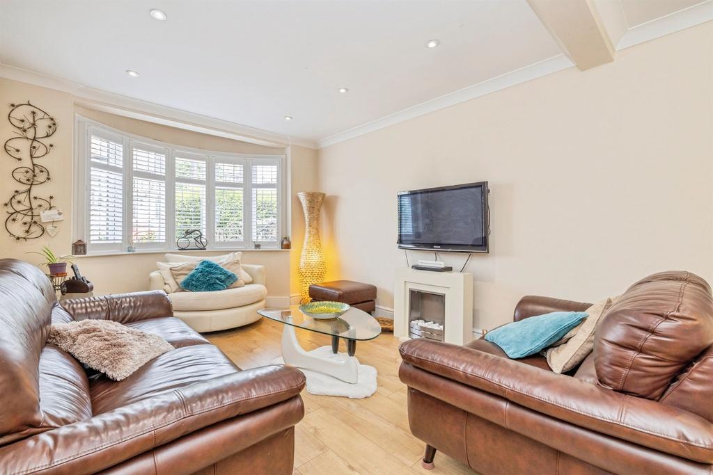 Living room, fireplace
