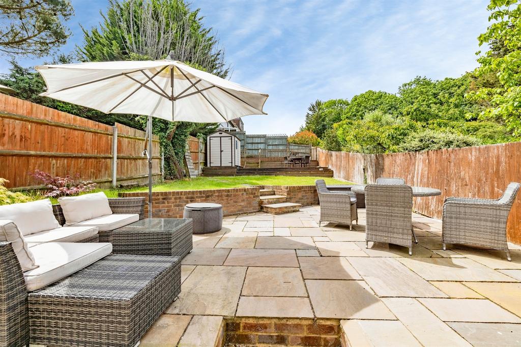 Patio view, garden