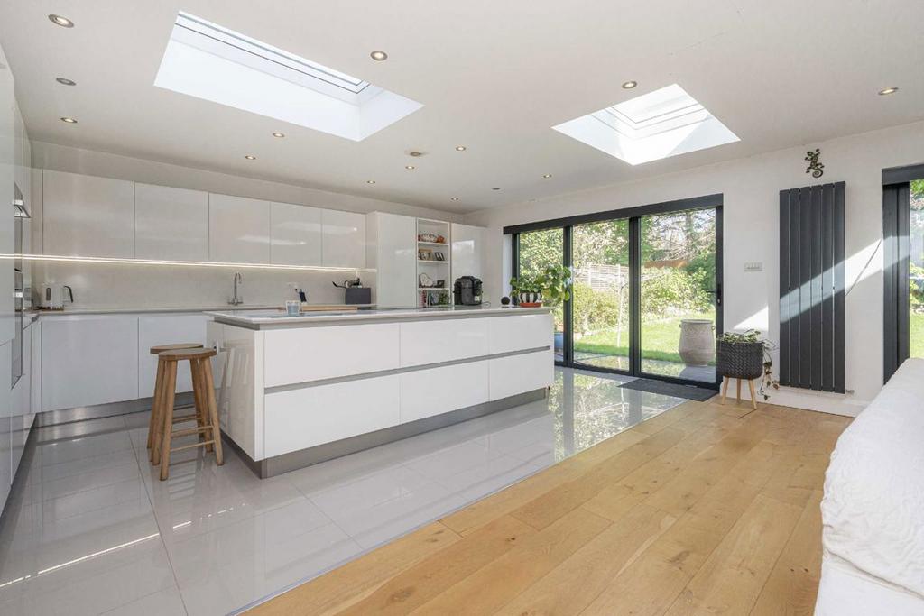 Open-plan living area, open plan living