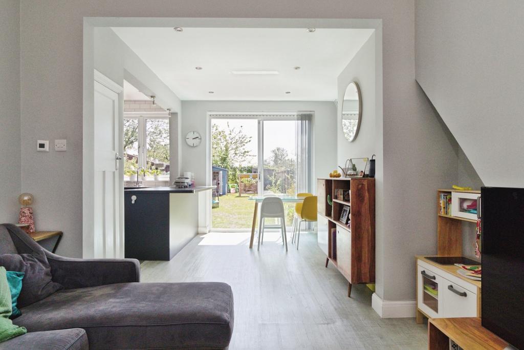 Open-plan living area, open plan living