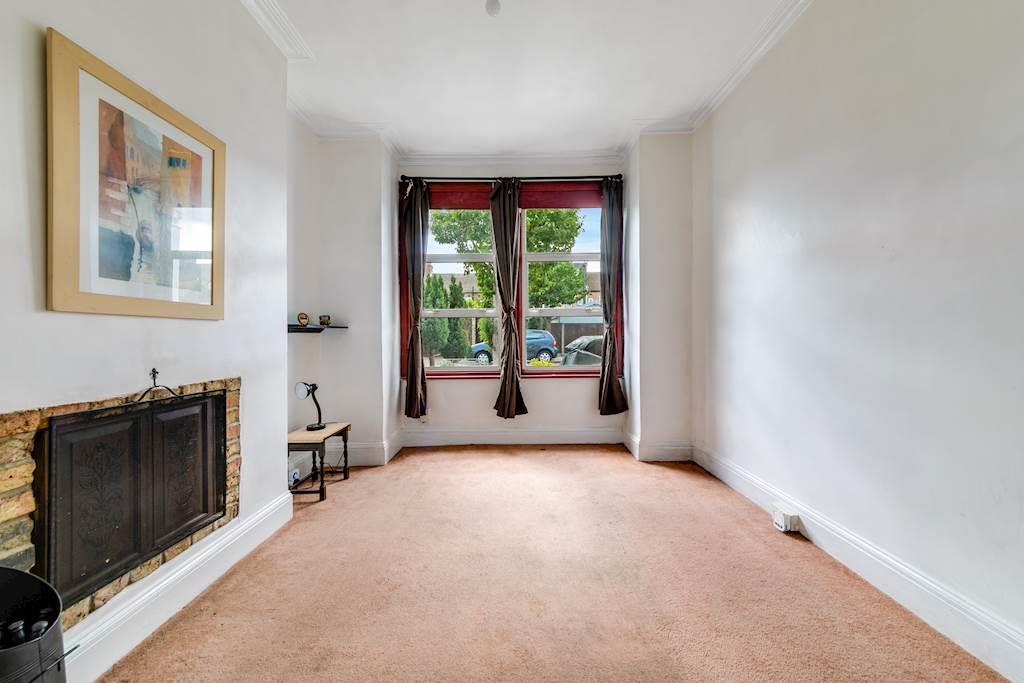 Living room, fireplace