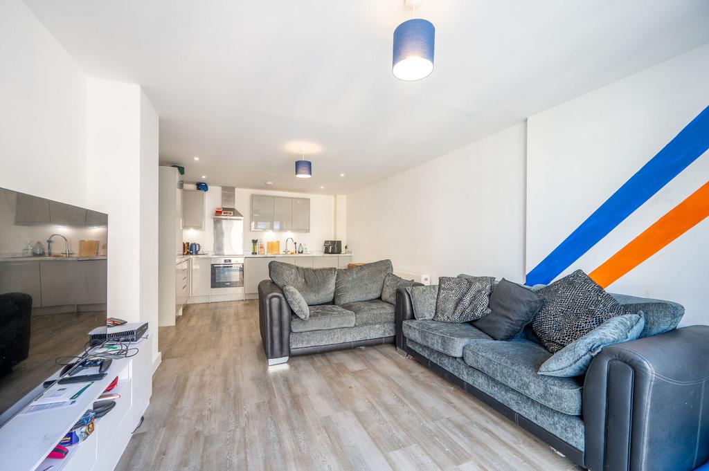 Open-plan living area, open plan living