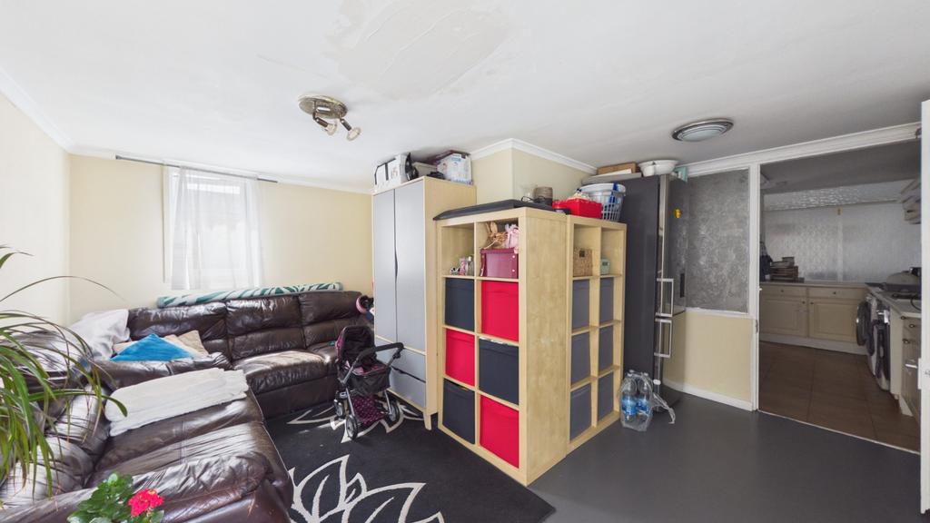 Open-plan living area