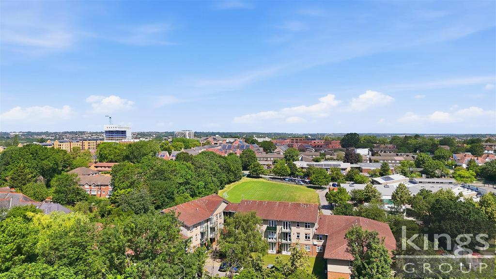 Aerial view, land