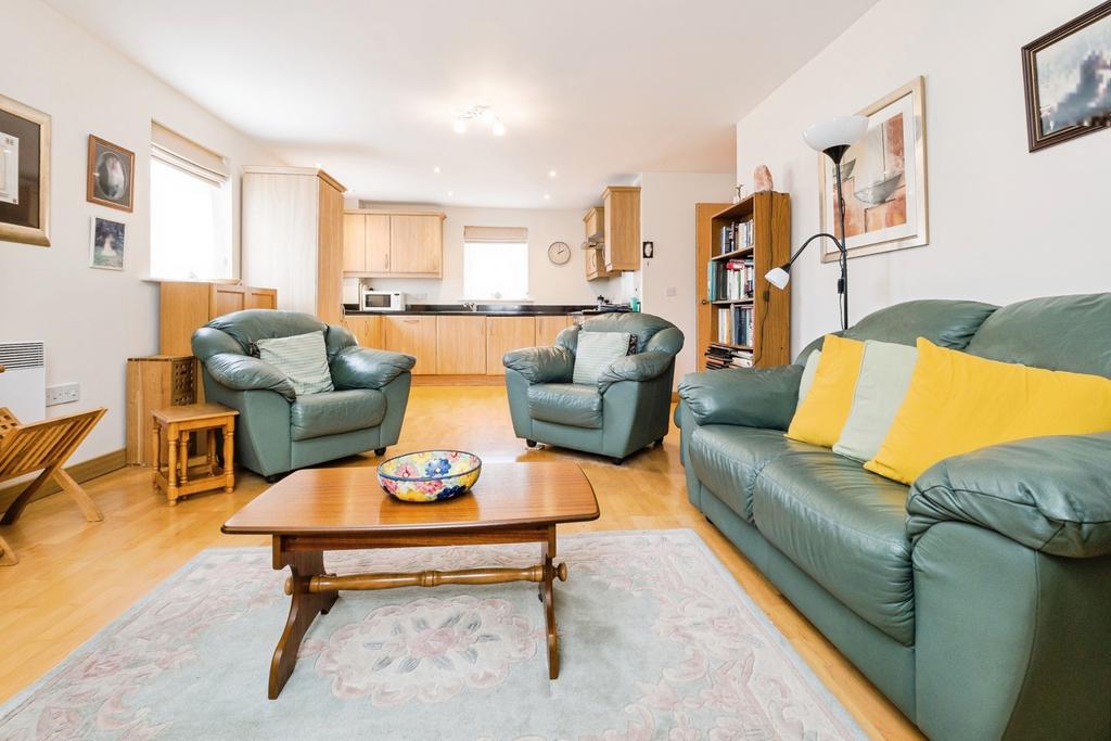 Open-plan living area, open plan living