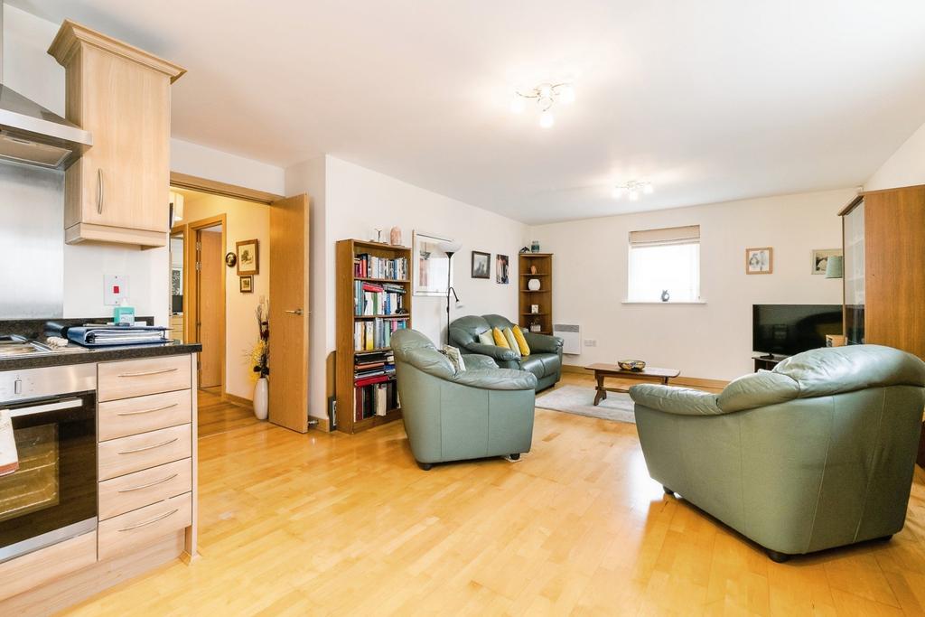 Open-plan living area, open plan living