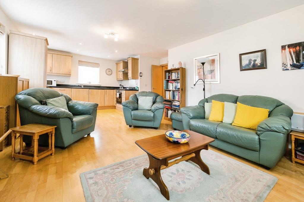 Open-plan living area, open plan living