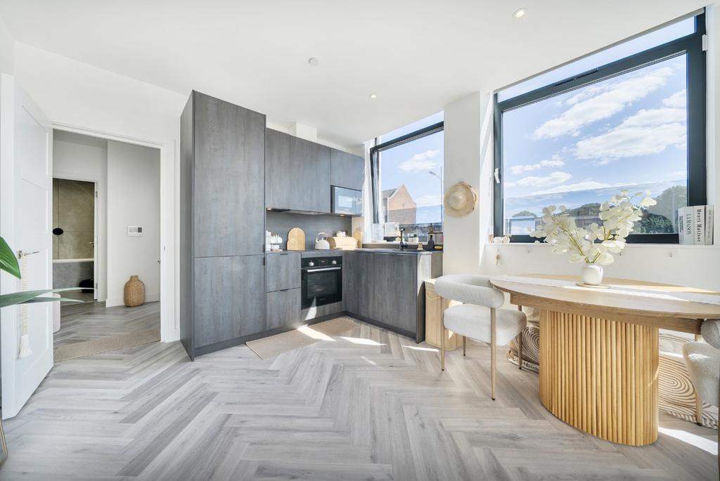 Open-plan living area, open plan living