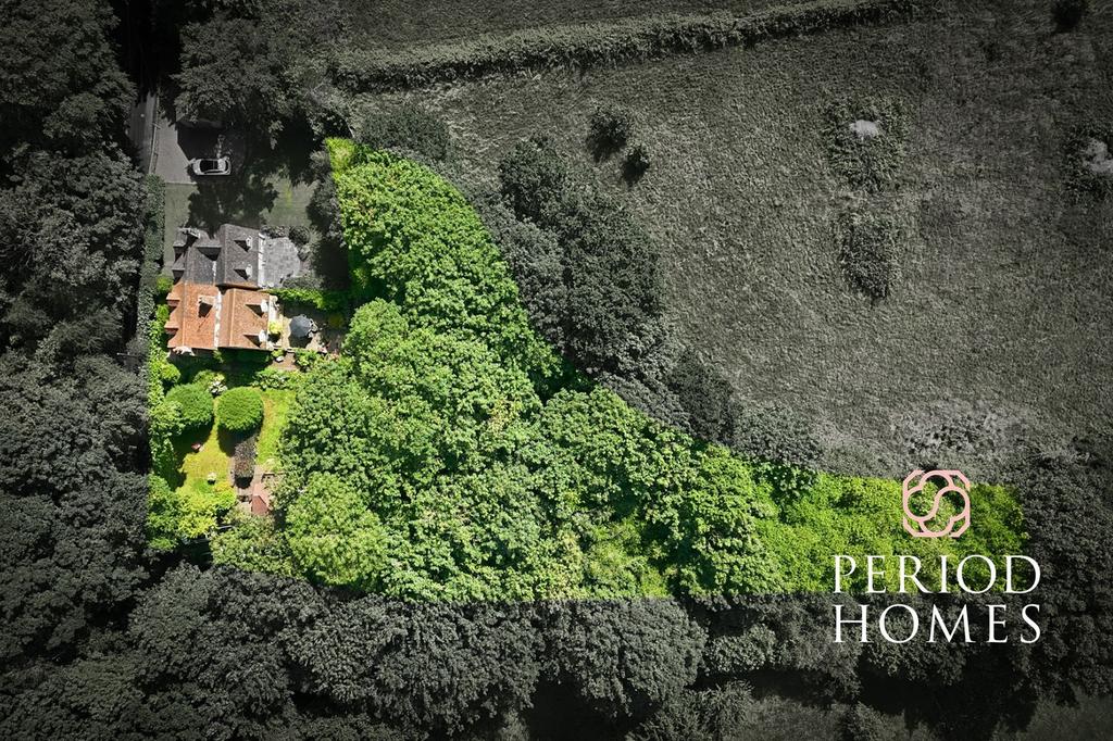 Aerial view, land