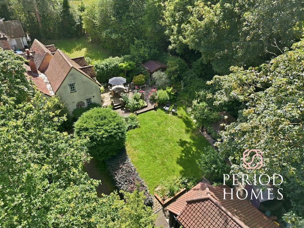 Aerial view, land