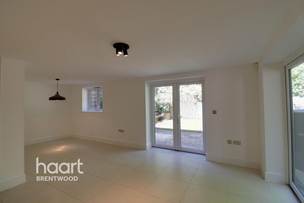 Open-plan living area