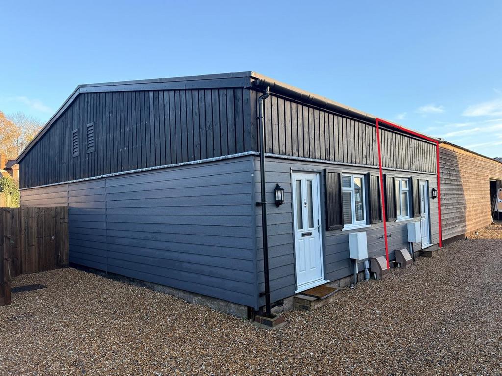Barn conversion exterior